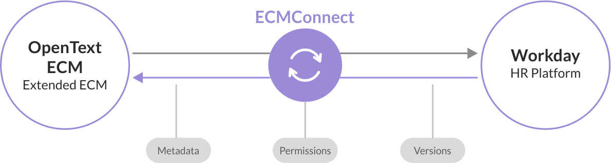 Realtime Sync - ECMConnect for Workday employee records management solution