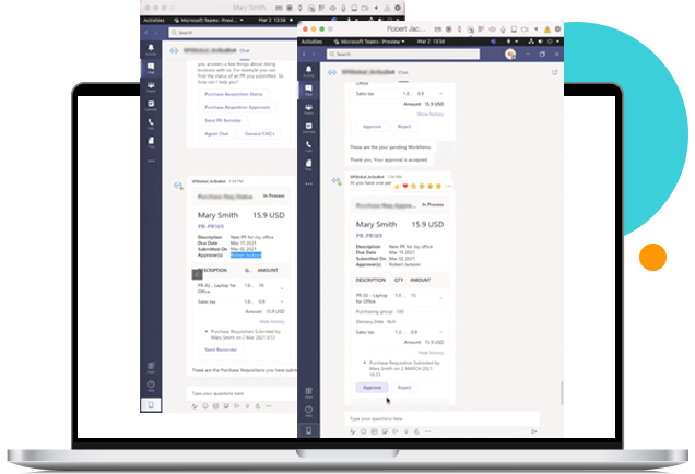 Procurement Bot Microsoft Teams Preview